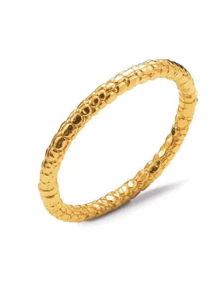 Raspini Bracciale Bangle Coccodrillo Piccolo