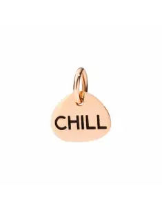 Ciondolo Tag Chill Oro Rosa