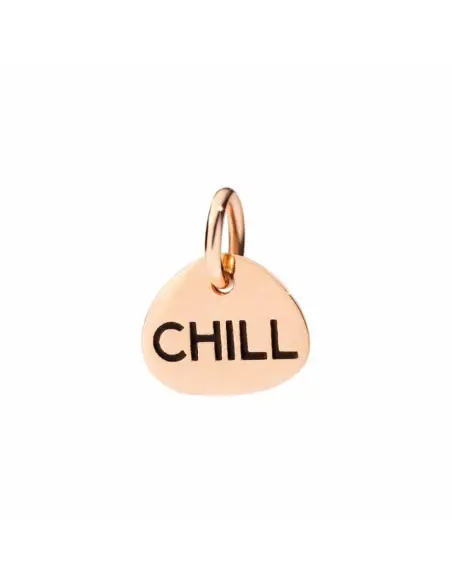 Ciondolo Tag Chill Oro Rosa