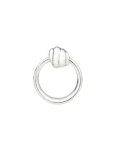 Orecchino Stud Nodo Argento