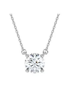 Pendente con Solitario Eternity