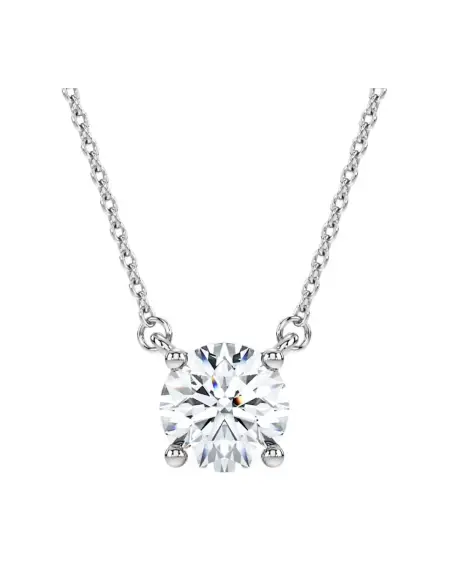 Pendente con Solitario Eternity