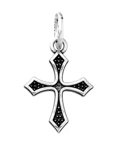Charm Croce Puntinata