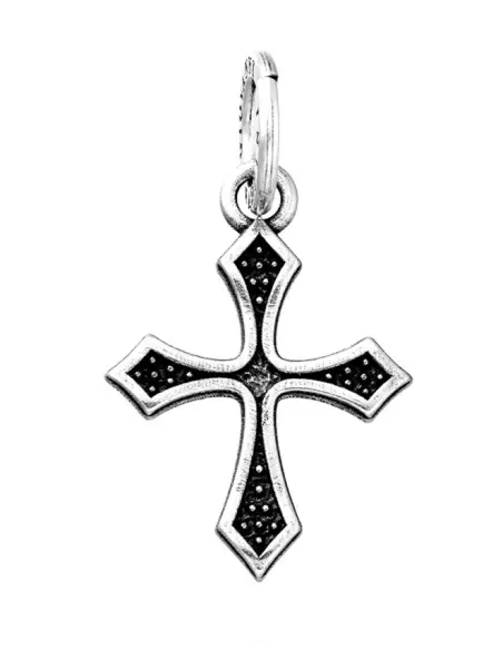 Charm Croce Puntinata