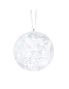 SWAROVSKI DECORAZIONE MEDAGLIONE NOTTE D'INVERNO