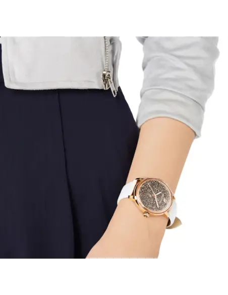 Swarovski Orologio Crystalline Hours Pvd Oro Rosa