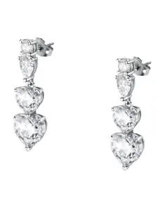 CHIARA FERRAGNI ORECCHINI DIAMND HEART PEND