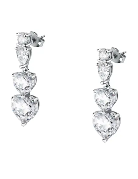 CHIARA FERRAGNI ORECCHINI DIAMND HEART PEND