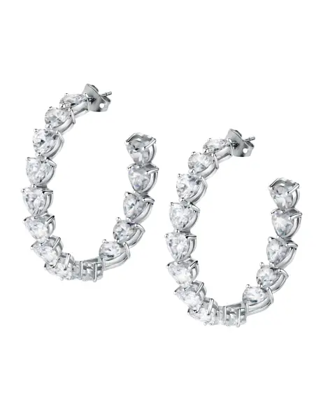 CHIARA FERRAGNI ORECCHINI DIAMND HEART CERCHIO