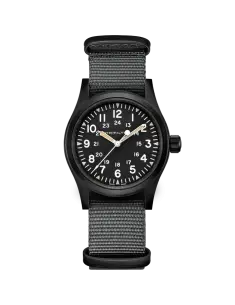 HAMILTON Khaki Field Mechanical BLACK