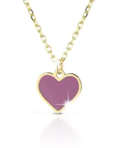 FORTUNA ♡ COLLANA ORO GIALLO CUORE